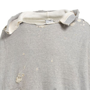 Sweat à capuche vintage personnalisé avec peinture en détresse lavage à l'acide sweat à capuche épais décoloré au soleil pour hommes en coton éponge française sweats à capuche surdimensionnés pour hommes - Product Image 4