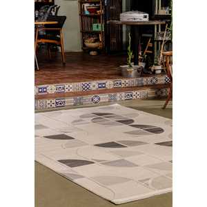 พรมและชุดพรม KREASYON Boyut Collection ผลิตจากเส้นใยโพลีเอสเตอร์และโพลีโพรพิลีนที่เป็นมิตรต่อสิ่งแวดล้อม ผลิตด้วยเครื่องจักรในเมืองกาซิอันเตป ประเทศตุรกี - Product Image 6