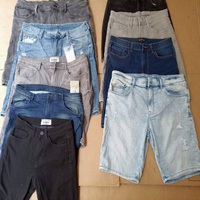 Shorts en jean d'été pour hommes, qualité supérieure, cargo, joggers, livraison annulée, vêtements en stock, surplus, shorts en surplus