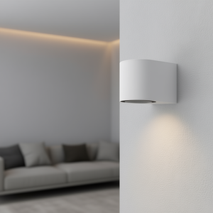 <b>LED</b> White Round Cut Wall <b>Lamps</b> App Controlled Product - Product Image 3