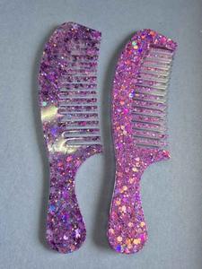 หวีเรซิ่นมืออาชีพสำหรับช่างตัดผม ใช้สำหรับจัดแต่งทรงผมในร้านเสริมสวย วัสดุเรซิ่นคุณภาพสูง - Product Image 1