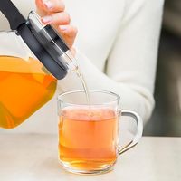 Ensemble de 6 tasses en verre borosilicate de haute qualité, résistant au micro-ondes et aux rayures, pour la maison, l'hôtel et la restauration