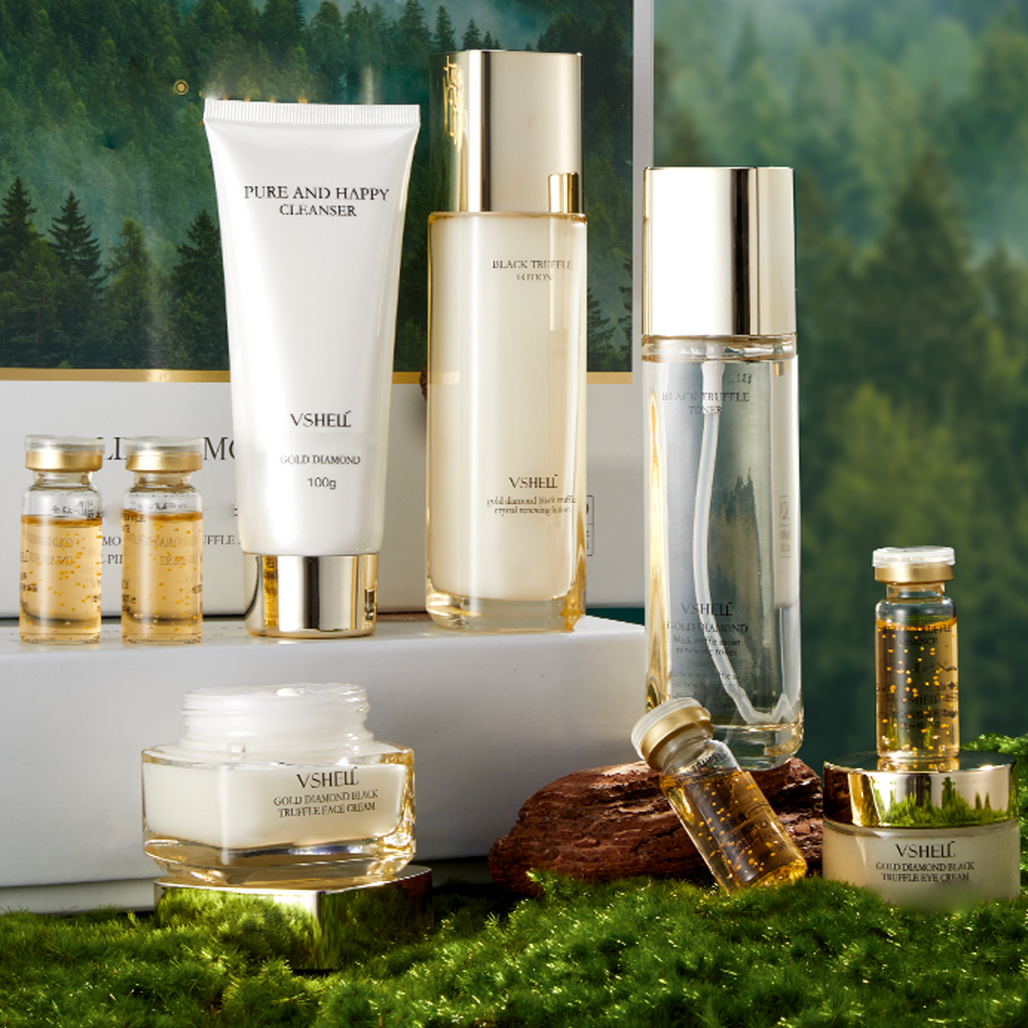 Black Truffle Resilient Youthful Glow Complete Skincare Set