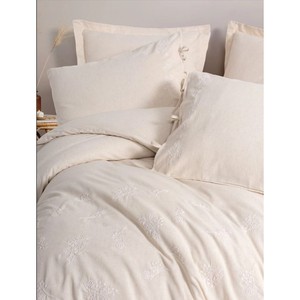 Juego de funda de edredón doble Esmira Material de lino de algodón Elegante y cómodo - Product Image 3