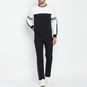 Chándal estampado de 2 piezas a la moda de peso pesado para hombre recién llegado, chándal de invierno de buena calidad en salida de fábrica, precio al por mayor - Product Image 1