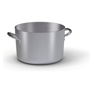 Professional Series 7000 Aluminium Casserole (20cm) with Glass Lid <b>Ceramic</b> Metal <b>Pot</b> for Gas Stove 7020 20 Box Packed - Product Image 1