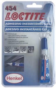 Loctite Gel Adesivo Istantaneo 3g (Confezione Blister) - Product Image 1