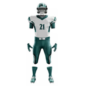 100% equipo de poliéster Color sólido uniforme de fútbol americano camisetas de fútbol americano camiseta de fútbol americano para hombres - Product Image 2