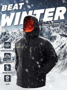 Veste coupe-vent d'hiver pour homme de haute qualité, imperméable et coupe-vent, vêtement long et fin - Product Image 6