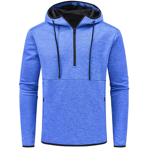 Sweat à capuche surdimensionné pour homme, vêtement de rue, logo personnalisé, fermeture éclair - Product Image 1