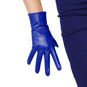 Guantes de moda de felpa de cuero suave para mujer para invierno diario al aire libre superventas guantes casuales de estilo liso para viajes nuevo - Product Image 2