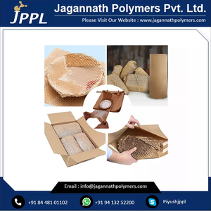 รีไซเคิลป้องกันรังผึ้งกระดาษห่อแผ่นรังผึ้งห่อคราฟท์และห่อของขวัญบรรจุ - Product Image 3