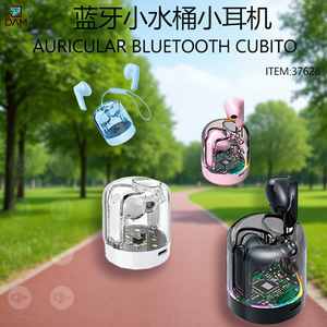 AURICULARES CUBITO, Auriculares Deportivos Pequeños con Indicador LED, Resistentes al Agua IPX4, Control Táctil, 5-10 Horas de Duración, BT 5.0, Tipo-C - Product Image 3