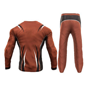 2025 Cricket uniforme rouge noir contraste couleur Unique respirant doux au toucher matériel Sublimation Cricket uniforme - Product Image 6