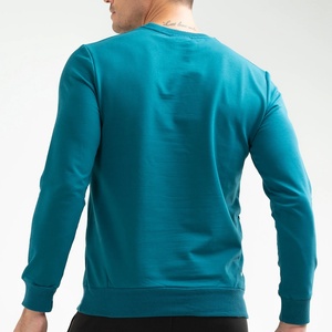 Sudadera de Invierno de Secado Rápido Personalizada por el Fabricante, Sudadera de Manga Larga con Cuello Redondo para Hombre, Estilo Vintage, 100% Algodón de Felpa - Product Image 1