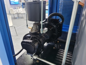 Compresseur d'air industriel à vis HUITONG XINDA à prix réduit, refroidi par air, avec roulement à aimant permanent et conversion de fréquence - Product Image 2