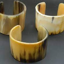Bracelet jonc en corne de buffle - Product Image 4