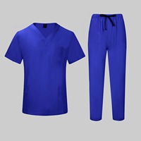 Tenues d'infirmiers pour hommes et femmes, 100% coton, pantalons multi-poches, vestes pour médecins d'hôpital, entièrement imprimées par sublimation, haute qualité
