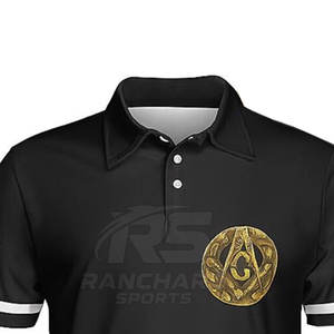 Camiseta Polo Masónica, Imagen Profesional de la Logia, Camiseta Polo Masónica con Aspecto de Hilo Limpio - Product Image 3