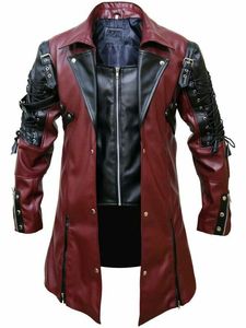 SUPREX ENTERPRISES Nouvelle Collection 2026 – Blouson en Cuir PU pour Homme, Design Tendance, Haute Qualité, Hiver, Style Urbain, Respirant et Écologique - Product Image 6