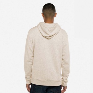 Sudaderas con capucha de lana de algodón 100% informales para hombre, Sudadera con capucha sólida de manga completa con cuello redondo y estampado de soplo - Product Image 2