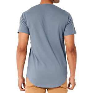 Camiseta de Algodón Orgánico 100% Tejida de Primera Calidad para Hombre, OEM, MOQ Bajo, con Inspección de Control de Calidad al 100% de Fábrica de Ropa BD - Product Image 4