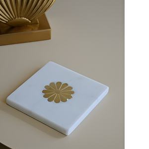 Sous-verres en pierre élégants et modernes Sous-verres en marbre et en agate artisanaux de meilleure qualité Fabricant indien de thé - Product Image 6