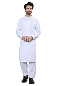 Shalwar Kameez de Algodón Personalizado para Hombre, de Alta Calidad, Secado Rápido, Sin Arrugas, para Todas las Temporadas, Boda, Corte Regular, Casual - Product Image 4