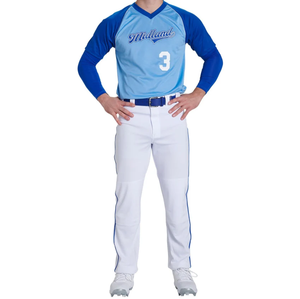 OEM pantalon de baseball à taille élastique en tissu haute performance fabriqué au Pakistan pour hommes et jeunes - Product Image 2