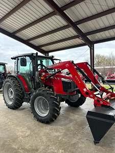 High Demand Massey Ferguson 4710 Utility Agricultural Tractor Diesel 4WD Farm Equipment Heavy Duty Front Loader Commercial Use - Product Image 4
