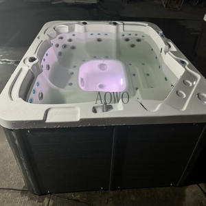 <span class=keywords><strong>Sauna</strong></span> extérieur <span class=keywords><strong>Piscine</strong></span> extérieure chaude Spa extérieur Spa Cinq personnes utilisent - Product Image 4