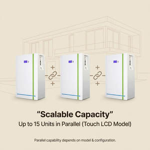 Batería de Iones de Litio para Almacenamiento de Energía Doméstica de 51.2V 100AH 5.12KWH, Sistema de Energía de Pared, 51.2V 100Ah 200Ah 280Ah LiFePO4 Tipo Dividido - Product Image 6