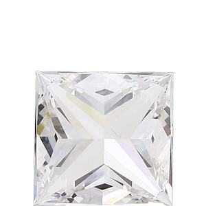 Mejor claridad 5,02 H VS2 Lab-Grown Princess Cut Diamond IGI Certificado con tratamientos 8 mm Altura Turquesa Opal Jasper Jewelry - Product Image 2