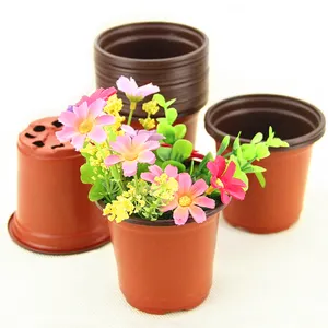 Bán giá rẻ Home Garden Nguồn cung cấp nhựa Nursery Chậu nhiều kích cỡ ngoài trời Vườn Nhà máy cây giống chậu