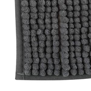 Tapis de bain en chenille 60x90 cm Gris - Product Image 5