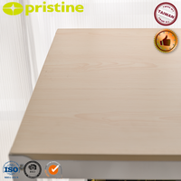 Étagère de rangement à trois niveaux avec plateau en bois, unité d'étagérage multifonctionnelle pour organiser les objets du salon, design minimaliste