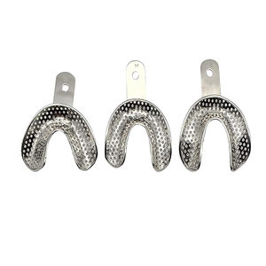 Kit de Bandejas de Impresión Dental Hechas a Medida, Acero Inoxidable de Grado Médico para Autoclave, Juego Manual para Fabricación Dental - Product Image 5