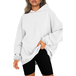 Sudaderas con capucha para mujer de la mejor calidad, diseño urbano personalizado con logotipo frontal, precio para la temporada de invierno - Product Image 2