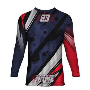 Camiseta de carreras sublimada de Motocross 2025, camiseta de motocicleta con sublimación de poliéster 100% - Product Image 3