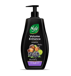Nyles khối lượng tự nhiên tăng cường dầu gội đầu với <span class=keywords><strong>reetha</strong></span> và Blackberry nhẹ nhàng mềm PH cân bằng paraben miễn phí unisex dầu gội đầu - Product Image 1
