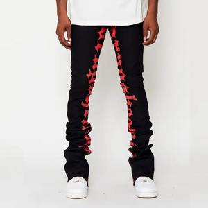 Top Supplier Streetwear Anti-Shrink Fabric <b>Cargo</b> <b>Pants</b> For Men Joggers Sweats <b>Pants</b> Stacked Sweatpants For Men - Product Image 4