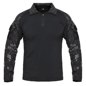 Conjunto de uniforme de combate táctico unisex, traje de camuflaje verde oliva con pantalones Cargo, chaqueta de entrenamiento de caza al aire libre, camisa, pantalón, Tops - Product Image 6