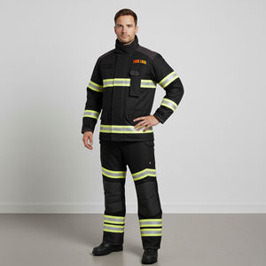 coverall bright visibility suitable industrial tasks workwear coverall durable fabric professional use hi vis coverall - Product Image 4