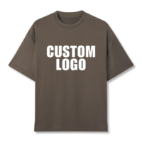 T-shirt en molleton 100 % coton pour homme, col rond, coupe courte et régulière, personnalisable, haute qualité, écologique, 180 g, style streetwear