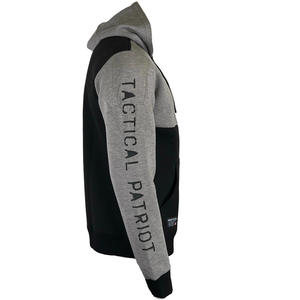 Sweat à capuche à manches longues pour homme, 50 coton, 50 Polyester, imprimé, surdimensionné, noir, vente en gros - Product Image 2