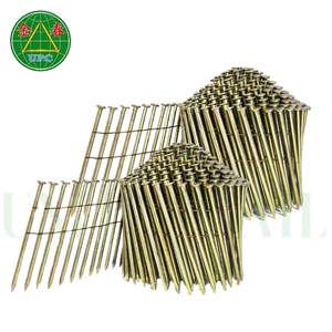 Suministros al por mayor de clavos de bobina 3 "x 0.120" 4500 piezas espiral/vástago de anillo cabeza a cuadros hecha de acero precio competitivo - Product Image 5