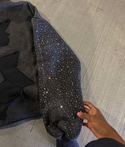 Sweat-shirts à capuche unisexes en coton uni surdimensionnés personnalisés pour l'hiver, pull-over pour hommes, en gros, tailles plus grandes, sweat-shirts pour hommes - Product Image 4