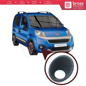 Marco de Carcasa para Luz Antiniebla BSP978-2 7452TJ Derecho Negro para Fiorino Qubo Nemo Bipper - Product Image 5