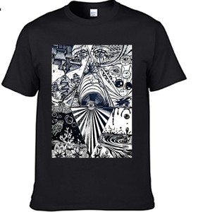 Servicio OEM secado rápido 100% algodón verano tamaño suelto personalizado gráfico impreso Slim Fit Casual deportes cuello redondo unisex camiseta Top - Product Image 5