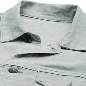 Bleu grande taille femmes vestes personnalisé printemps et automne longueur au genou longue veste en jean femmes nouvelle chemise en jean à manches longues - Product Image 3